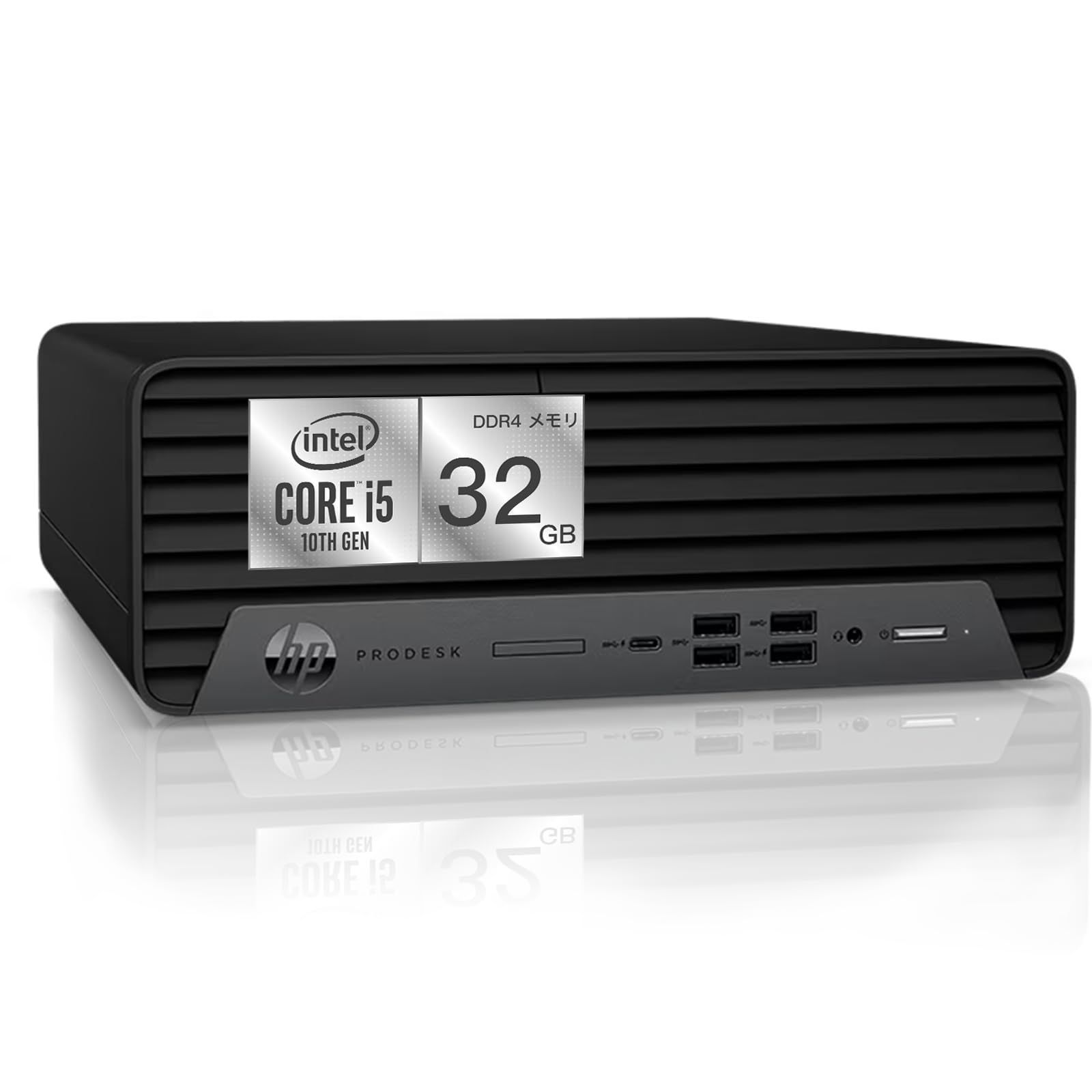 【特価商品】512GB｜Windows SSD 11 i5-10500｜32GBメモリ｜NVMe Pro｜WPS Core Office｜5Ghz Intel SFF｜第10世代 WiFi、Bluetooth｜省スペース＆静音｜DisplayPort×2 G6