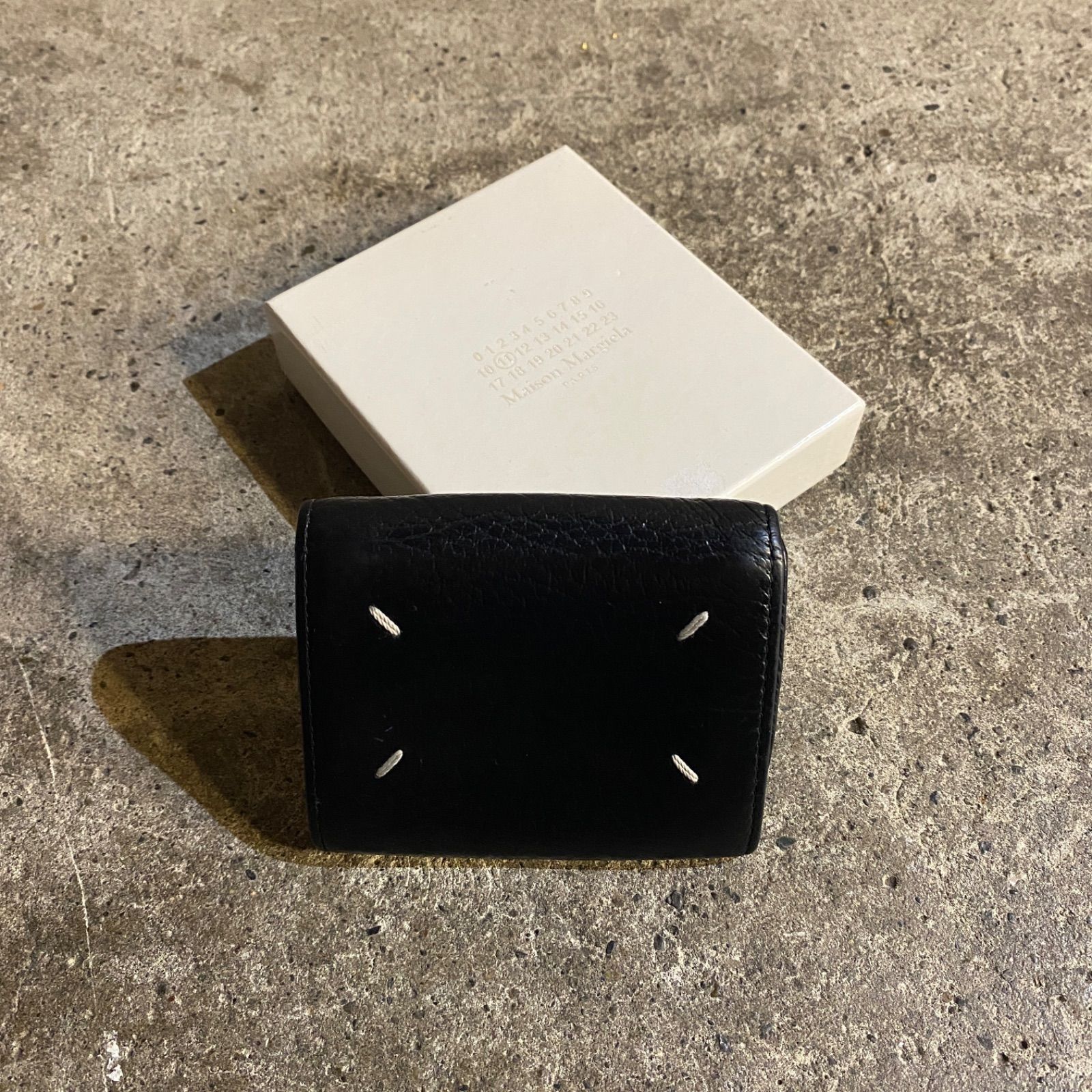 Maison Margiela 4ステッチ カードケース レザー メゾンマルジェラ S56UI0149