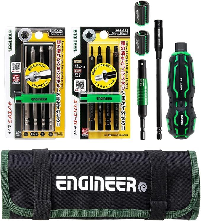 【開封済・未使用品】エンジニア 合体工具7点セット　DXZ-06 4020260225060