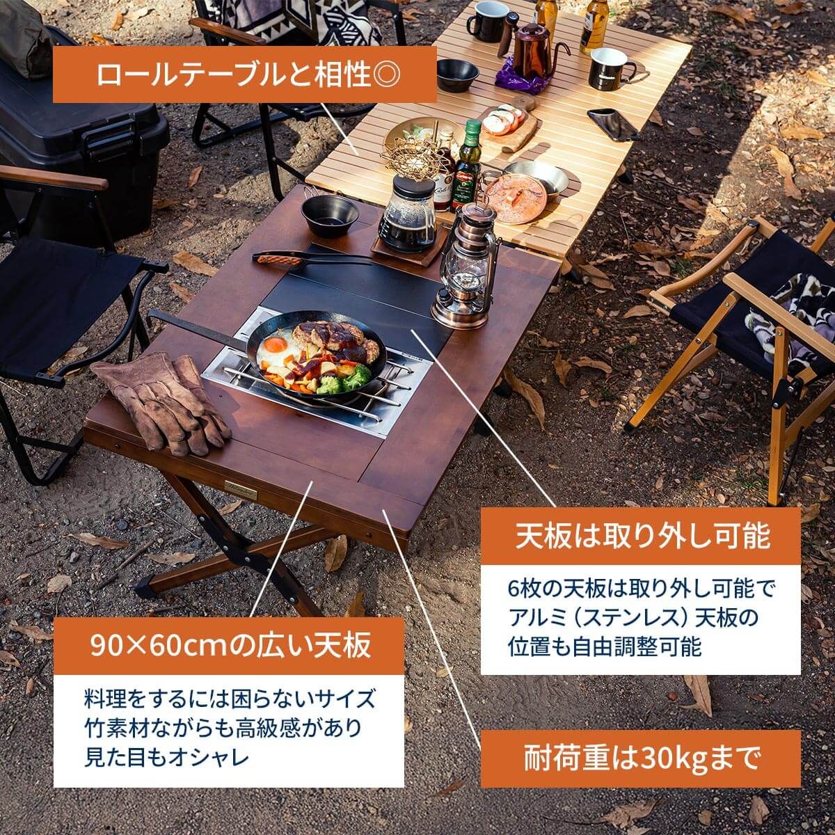 開封済・未使用品】 Hilander(ハイランダー) CHEF TABLE (シェフ