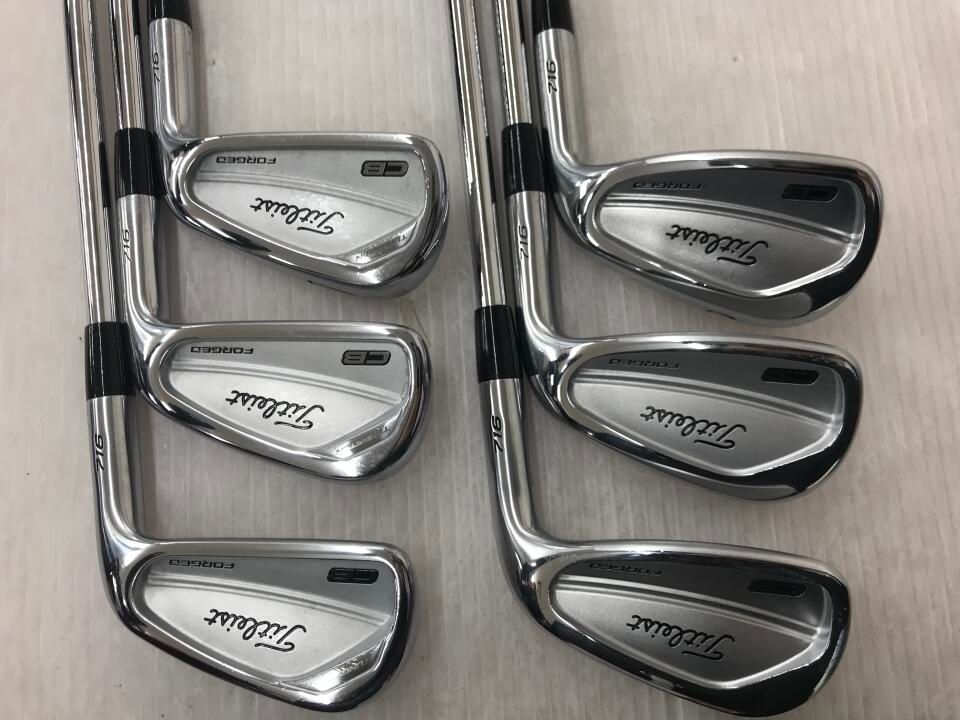 タイトリスト CB 716 NSプロ950GH Sフレックス アイアンセット 中古