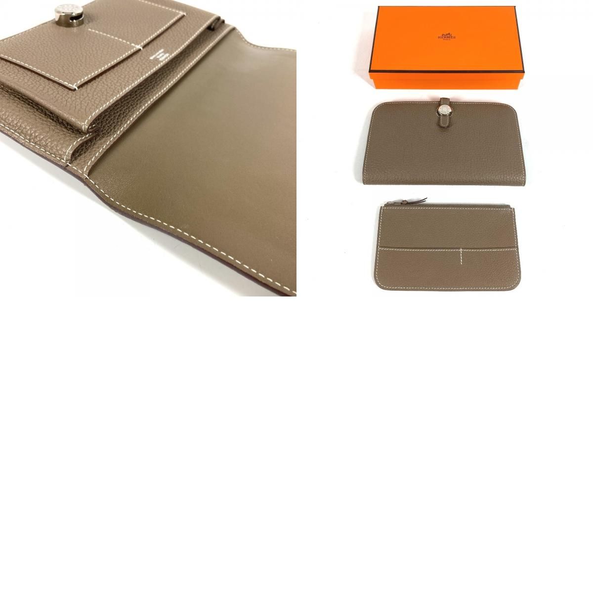 HERMES エルメス 長財布 ドゴンデュオGM ドゴン デュオ GM トゴ 