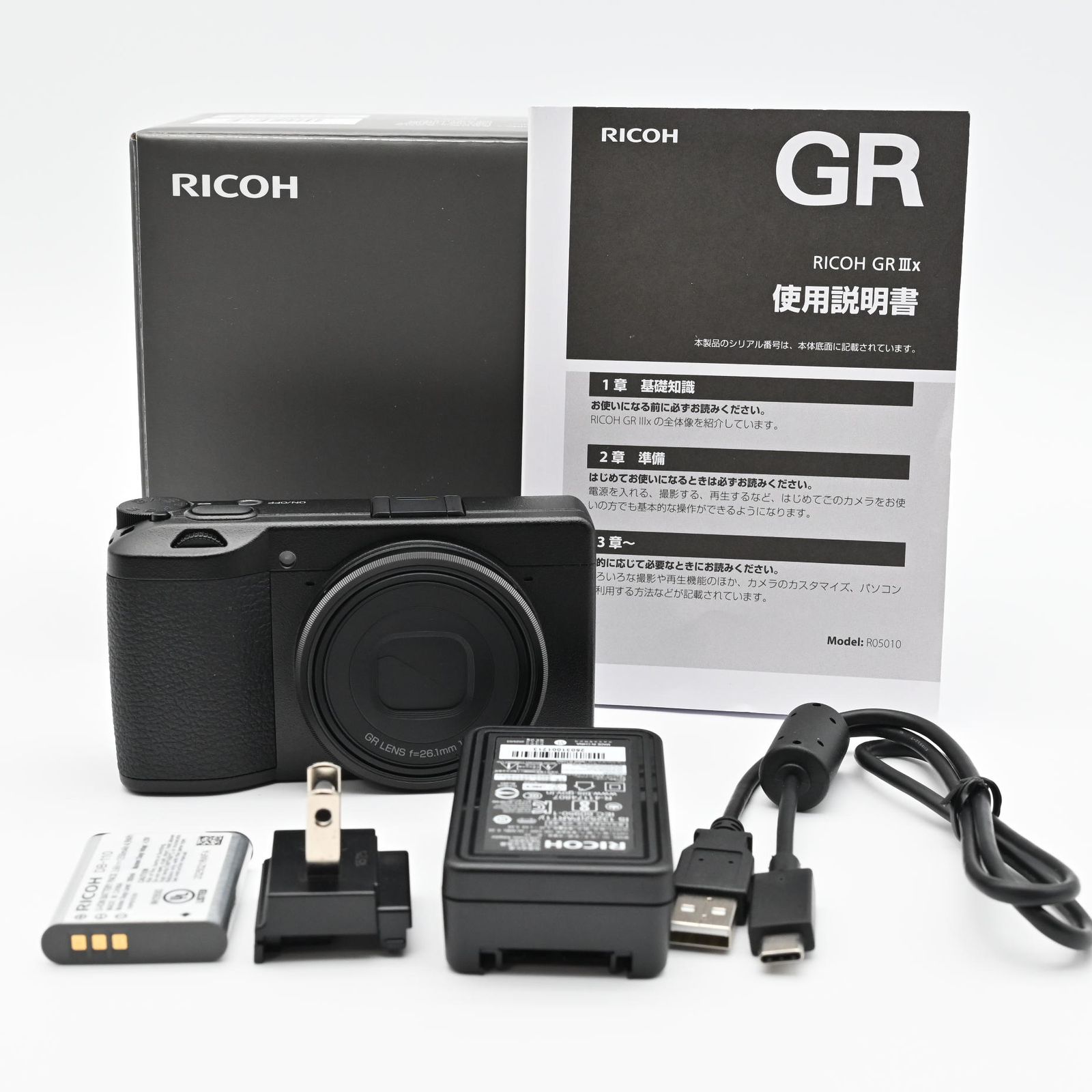 RICOH GR IIIx ショット数 1805回 極上品 - メルカリ