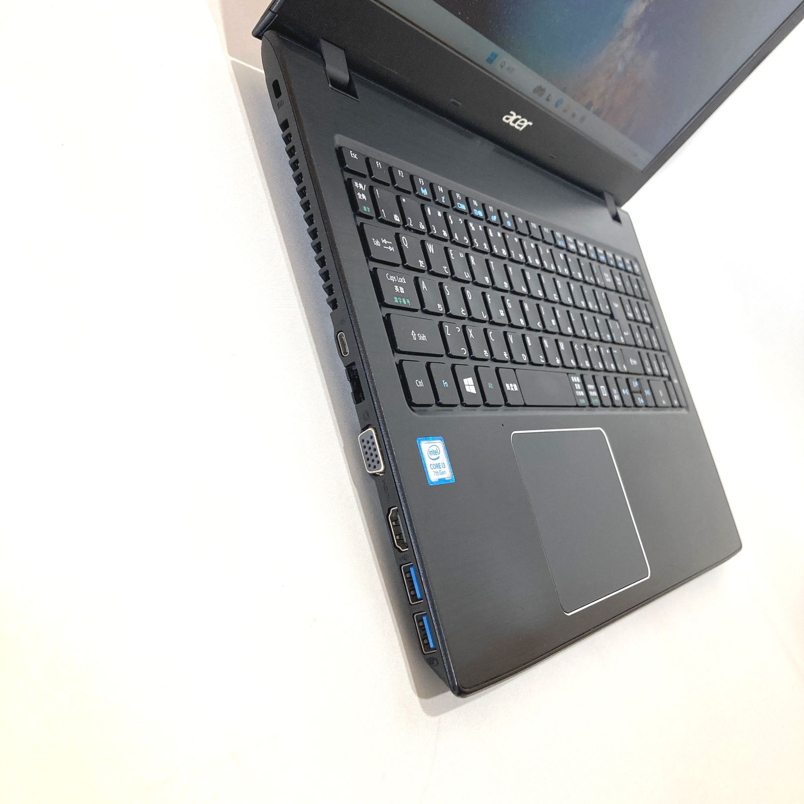初心者向け✨Core i3ノートPC カメラ付 Office 黒 D626-3 - メルカリ