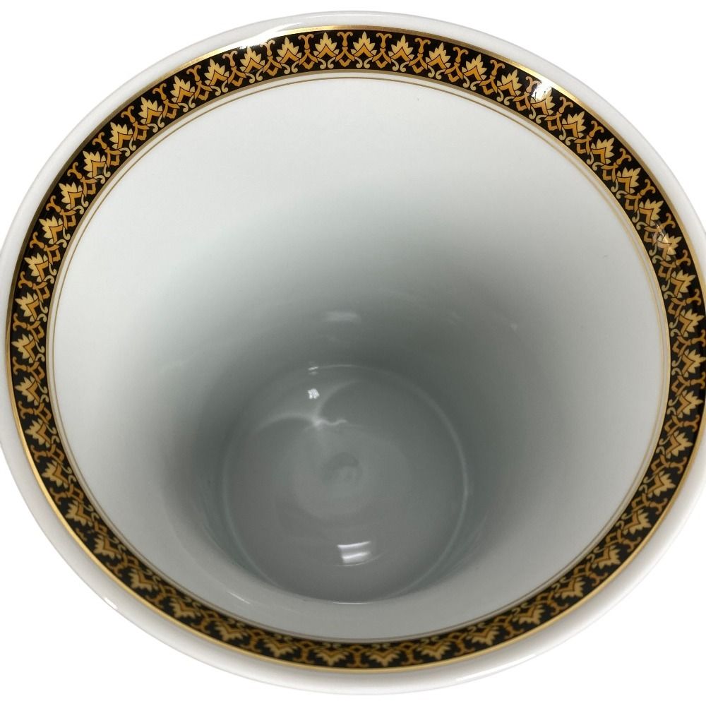 VERSACE ヴェルサーチ 花瓶 フラワーベース 陶器 ホワイト - メルカリ