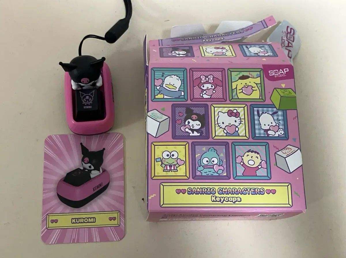 サンリオ クロミ キーキャップ 付属品完備