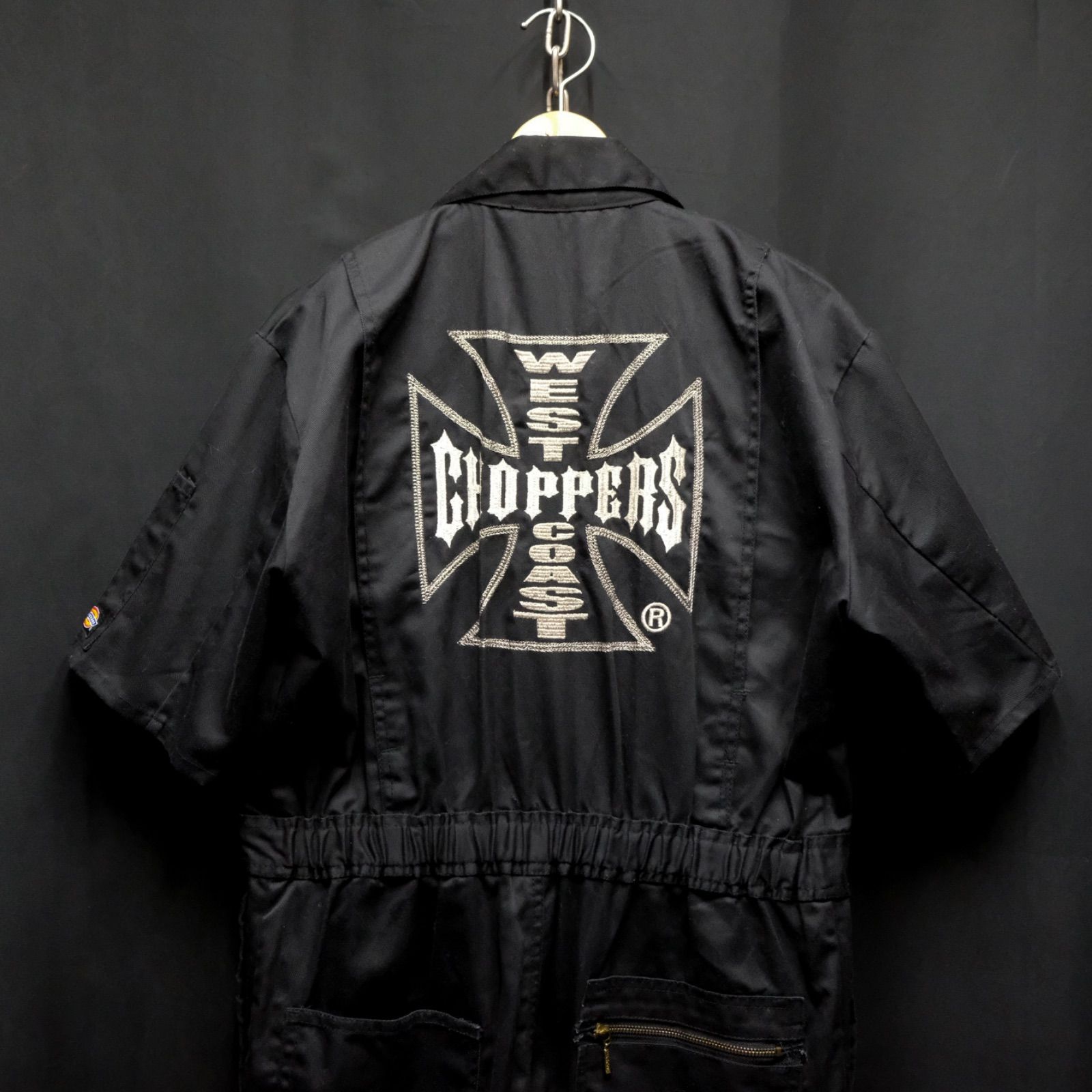 Dickies × WEST COAST CHOPPERS アイアンクロス 刺繍オールインワン