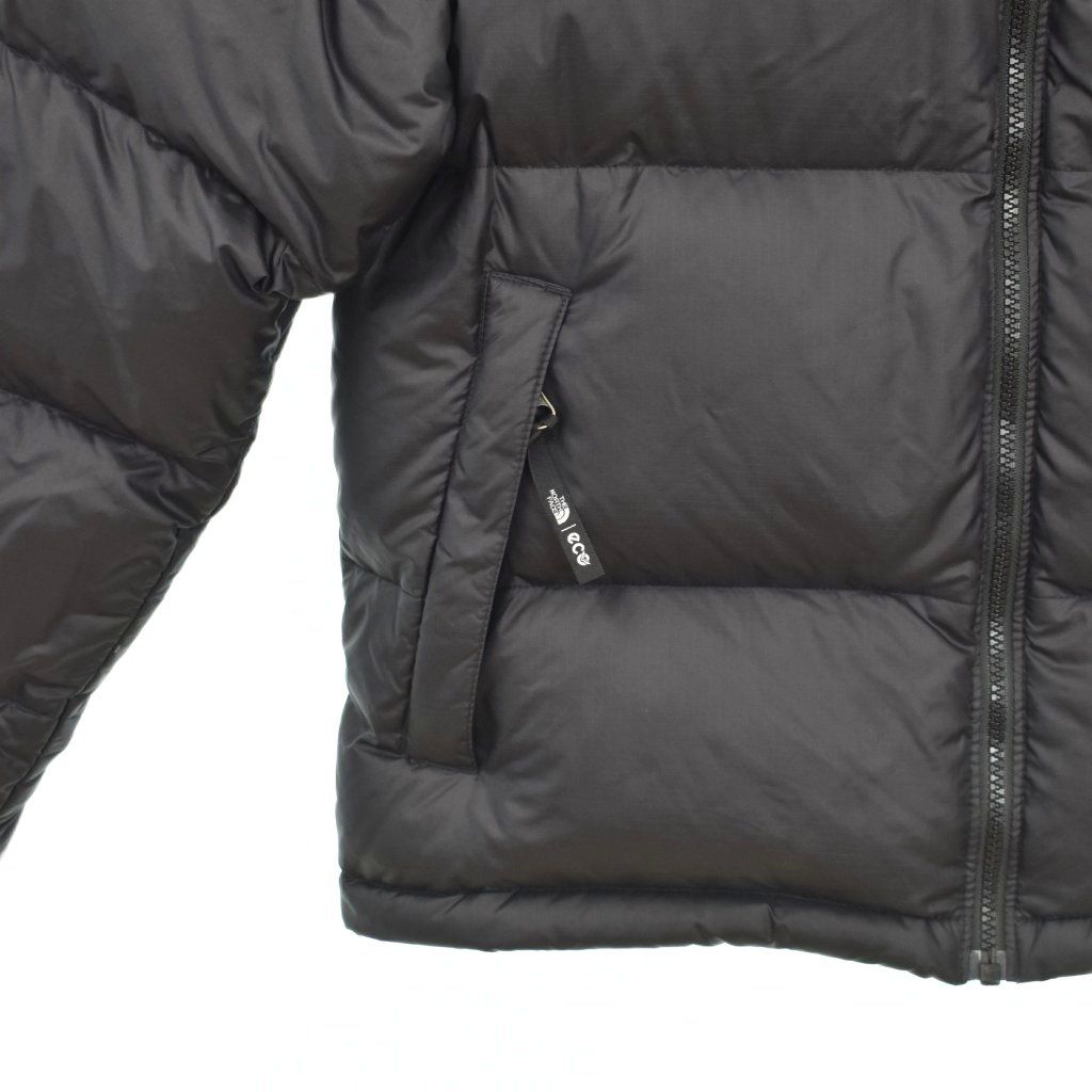 EARTH美品THE NORTH FACE ヌプシECOブラックダウン ザノースフェイス THE NORTH FACE ECO NUPTSE JACKET エコ ヌプシ