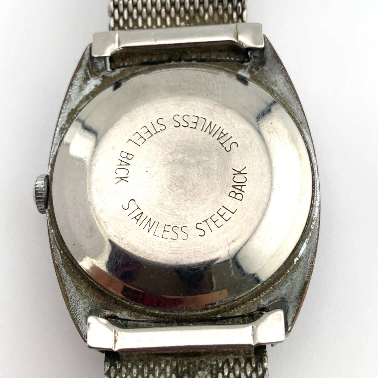 ジャンク】TIMEX GT BRITAIN 41373270 自動巻き時計 シルバー文字盤