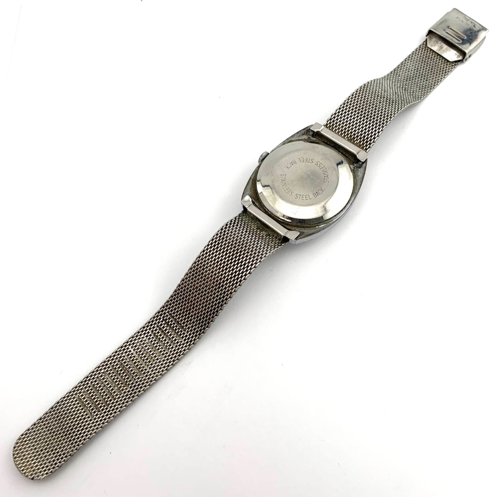ジャンク】TIMEX GT BRITAIN 41373270 自動巻き時計 シルバー文字盤