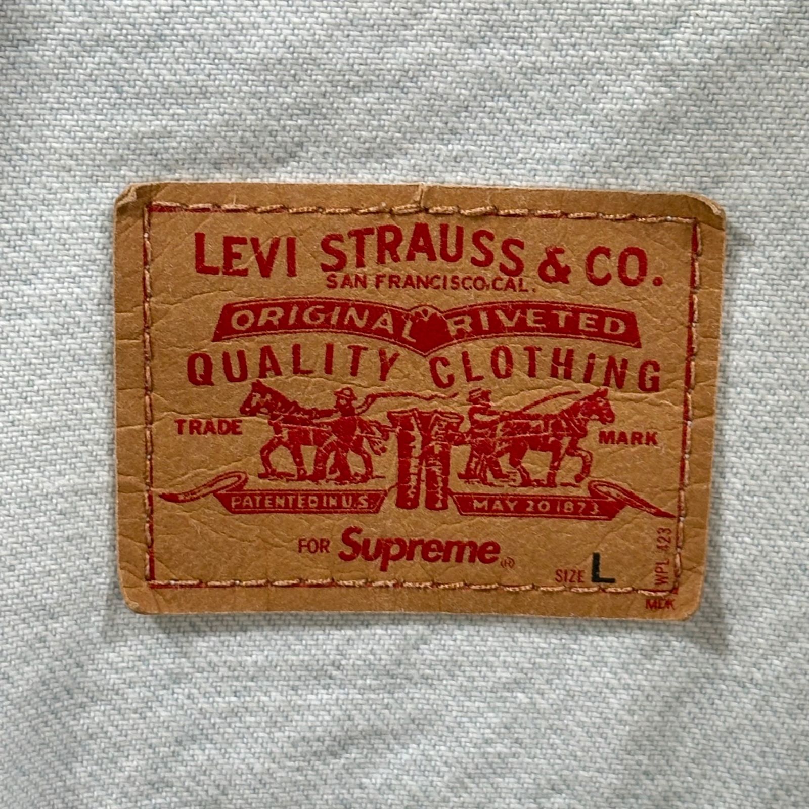 Supreme × Levi's(シュプリーム × リーバイス) 16SS Roses Trucker