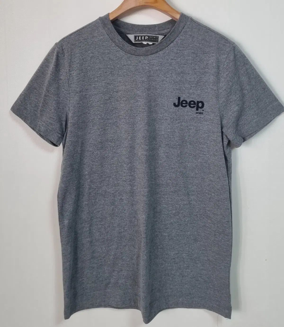 L ) JEEP ジープ グレー 半袖Tシャツ-安い新作