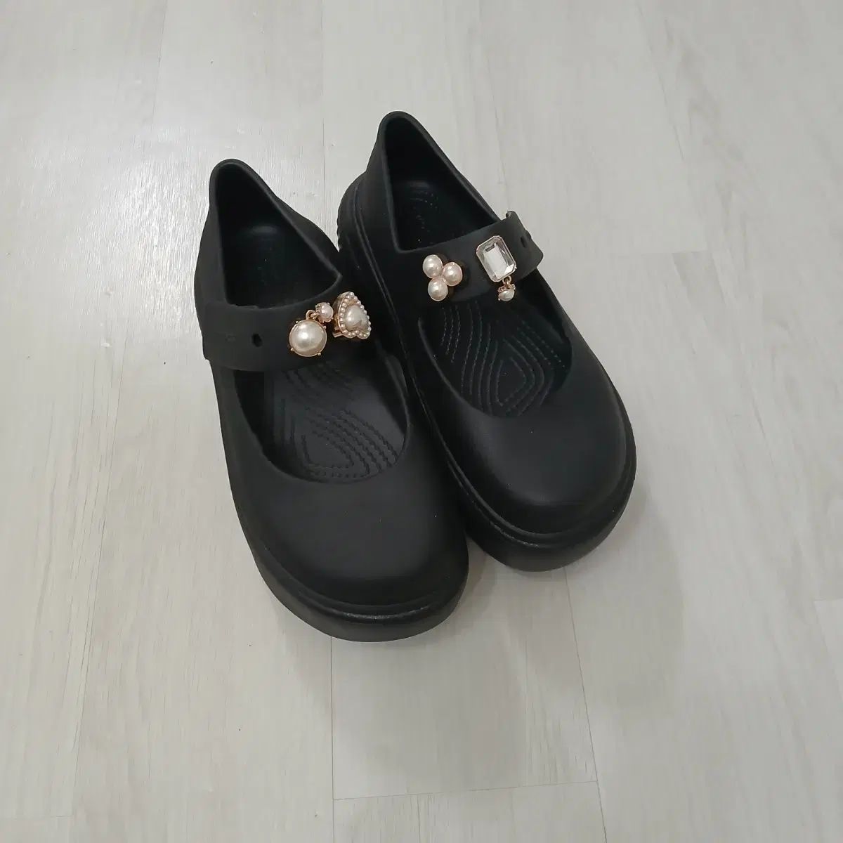 (未使用) Crocs メリージェーン ブラック 正規品 240