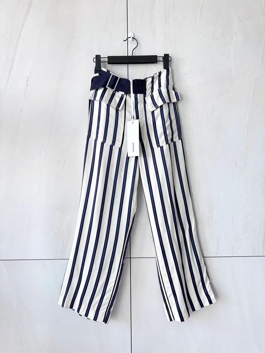 イテリーブランド DONDUP ストライプ ワイド パンツ (40) 新商品