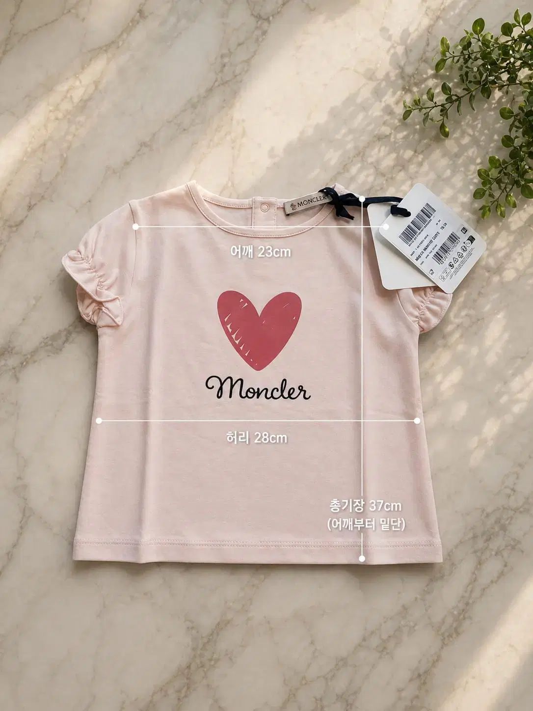 （新品）モンクレール ユア(YOOA) 半袖Tシャツ 2A 3A