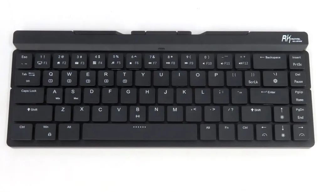 【中古】PCハード Royal Kludge 折りたたみメカニカルキーボード RK925(ブラック/ホワイト軸)