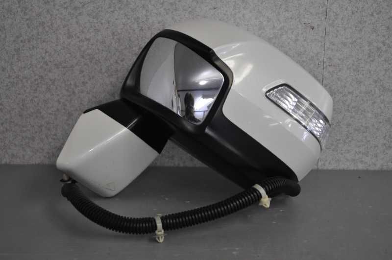 左 ドアミラー 電格 7P ウィンカー 補助ミラー付 NH624P 白 (RK1) ステップワゴン G 前期 M47 s024140B