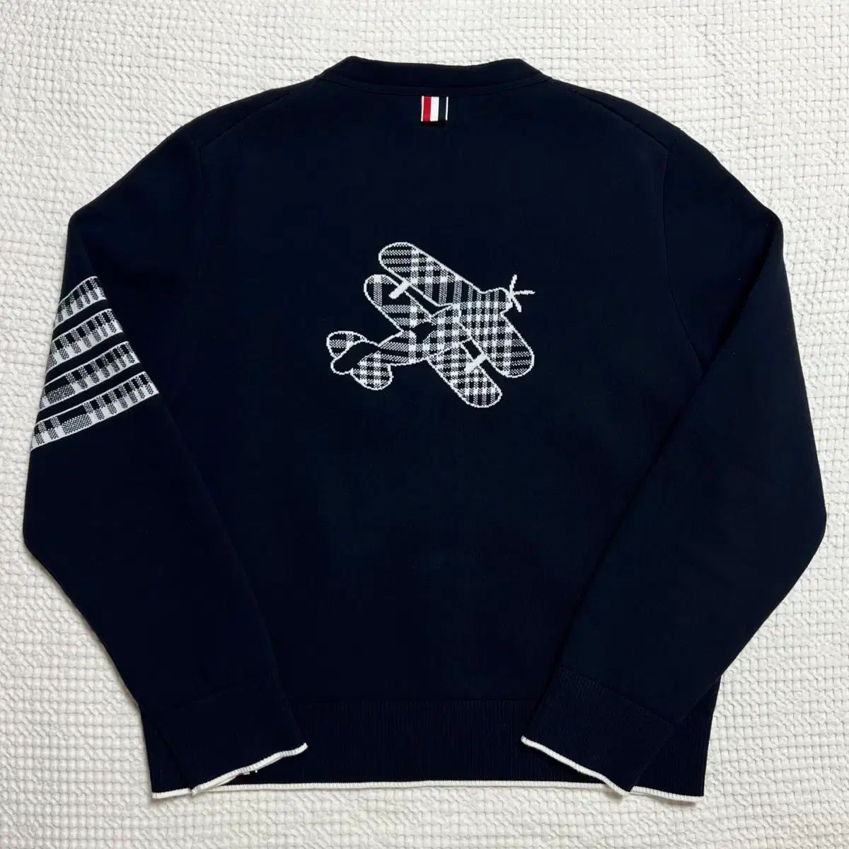 (OKモール版 正規品) Thom Browne トム・ブラウン コットン プレーン カーディガン