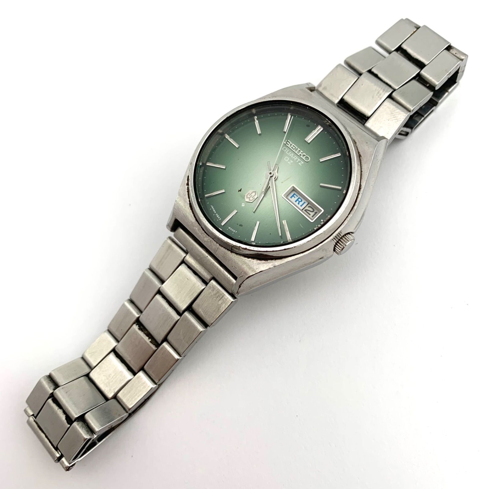 中古】SEIKO 0923-8060 クォーツ 腕時計 グリーン - メルカリ