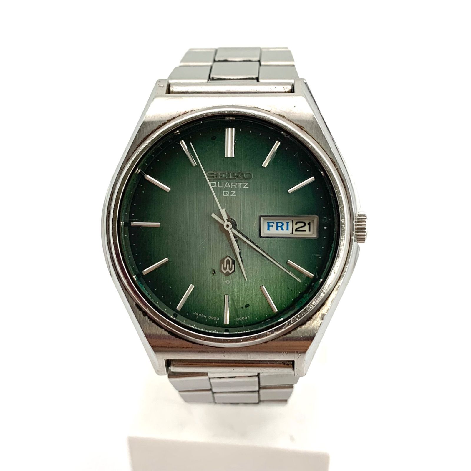 中古】SEIKO 0923-8060 クォーツ 腕時計 グリーン - メルカリ