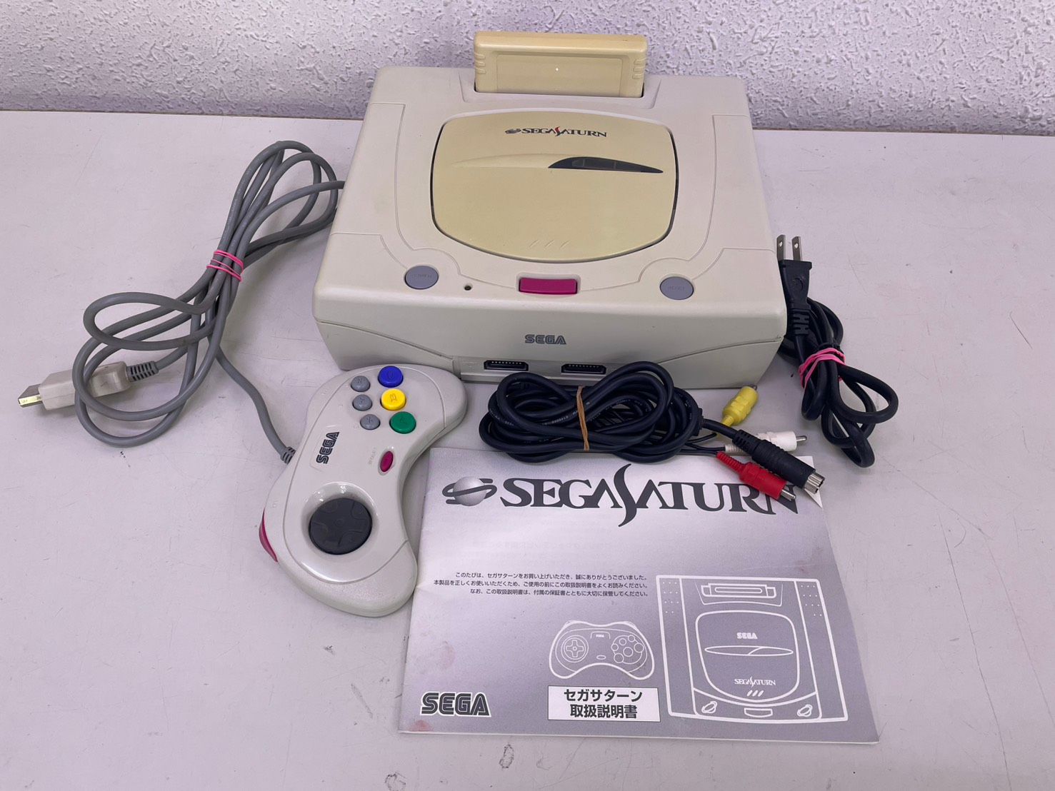 セガサターン シロの通販 本体 白 HST-3220（後期型・白 セガ(SEGA 