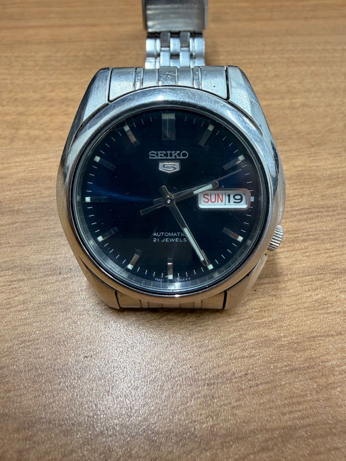 セイコー SEIKO5 青文字 7S26-01V0 - メルカリ