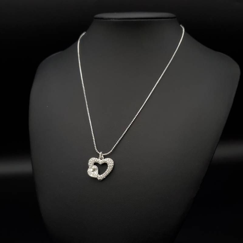 大人可愛い✨Swarovski スワロフスキー クリスタルネックレス 犬 