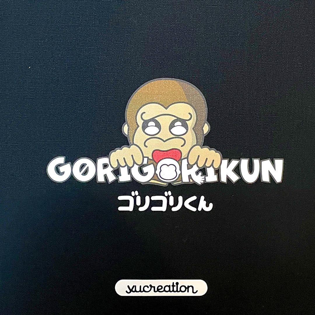 新品】ゴリゴリくんの覗くトートバッグ｜オリジナル｜ゴリラ