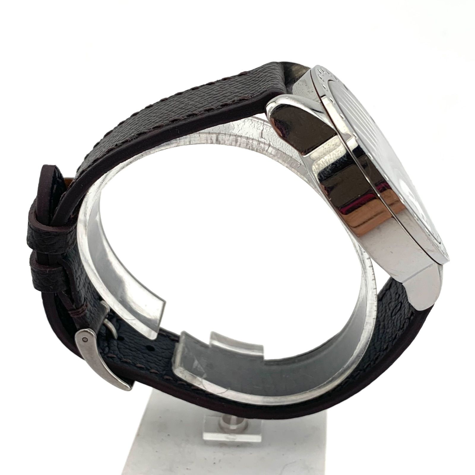 中古】D&G TIME クォーツ腕時計 シルバー/ブラウン - メルカリ