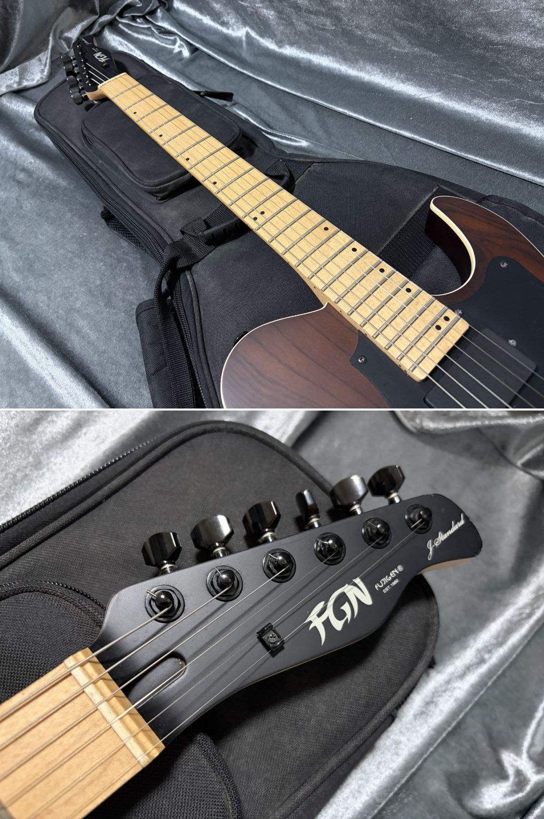 FUJIGEN(フジゲン) JIL-ASH-DE664-M EMGピックアップ搭載 コイルタップ