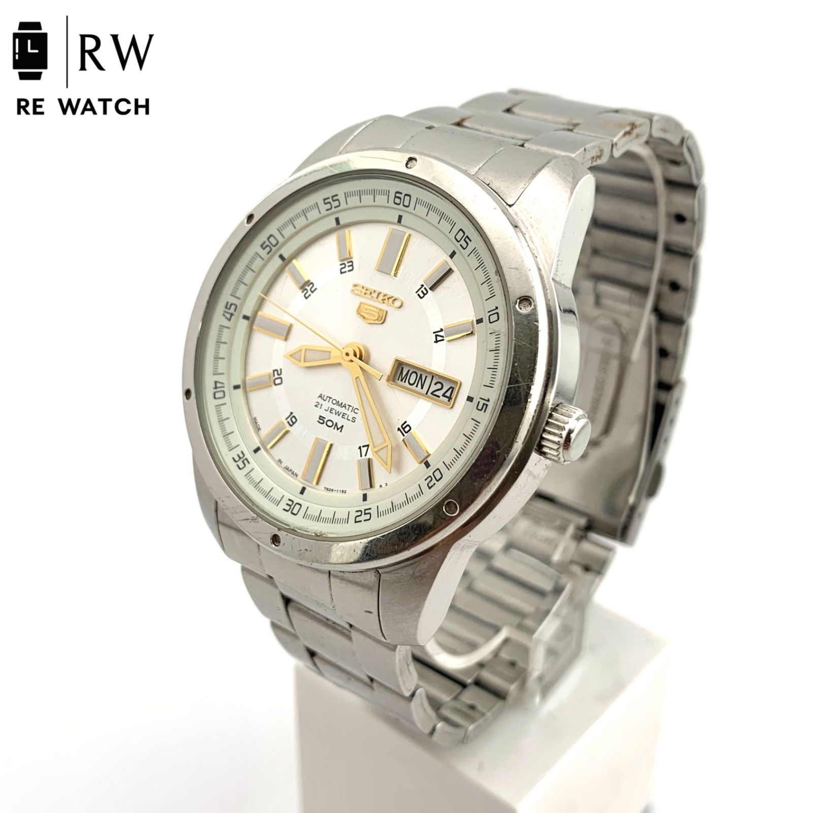 中古】SEIKO 7S26-04A0 自動巻き時計 50m防水 - メルカリ