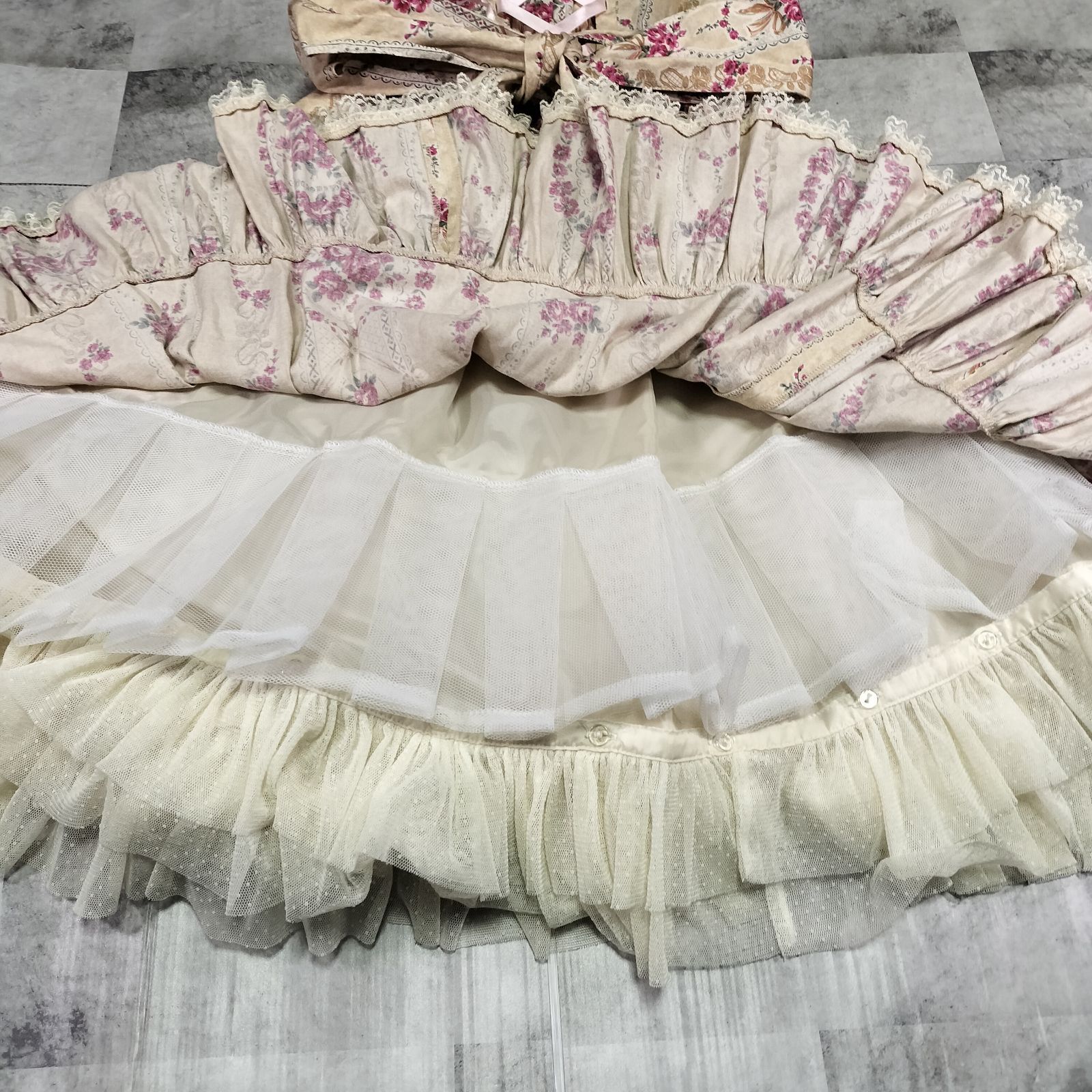 極美品】Metamorphose メタモルフォーゼ アンティーク ローズ ブーケ