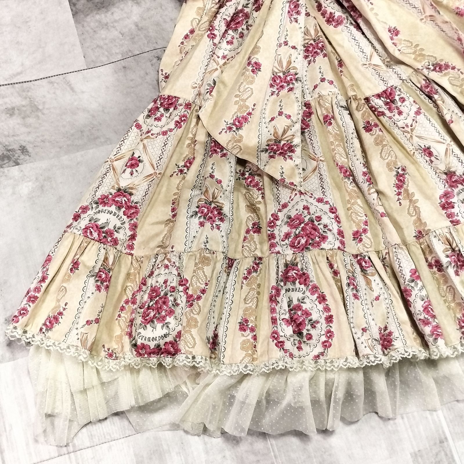 極美品】Metamorphose メタモルフォーゼ アンティーク ローズ ブーケ