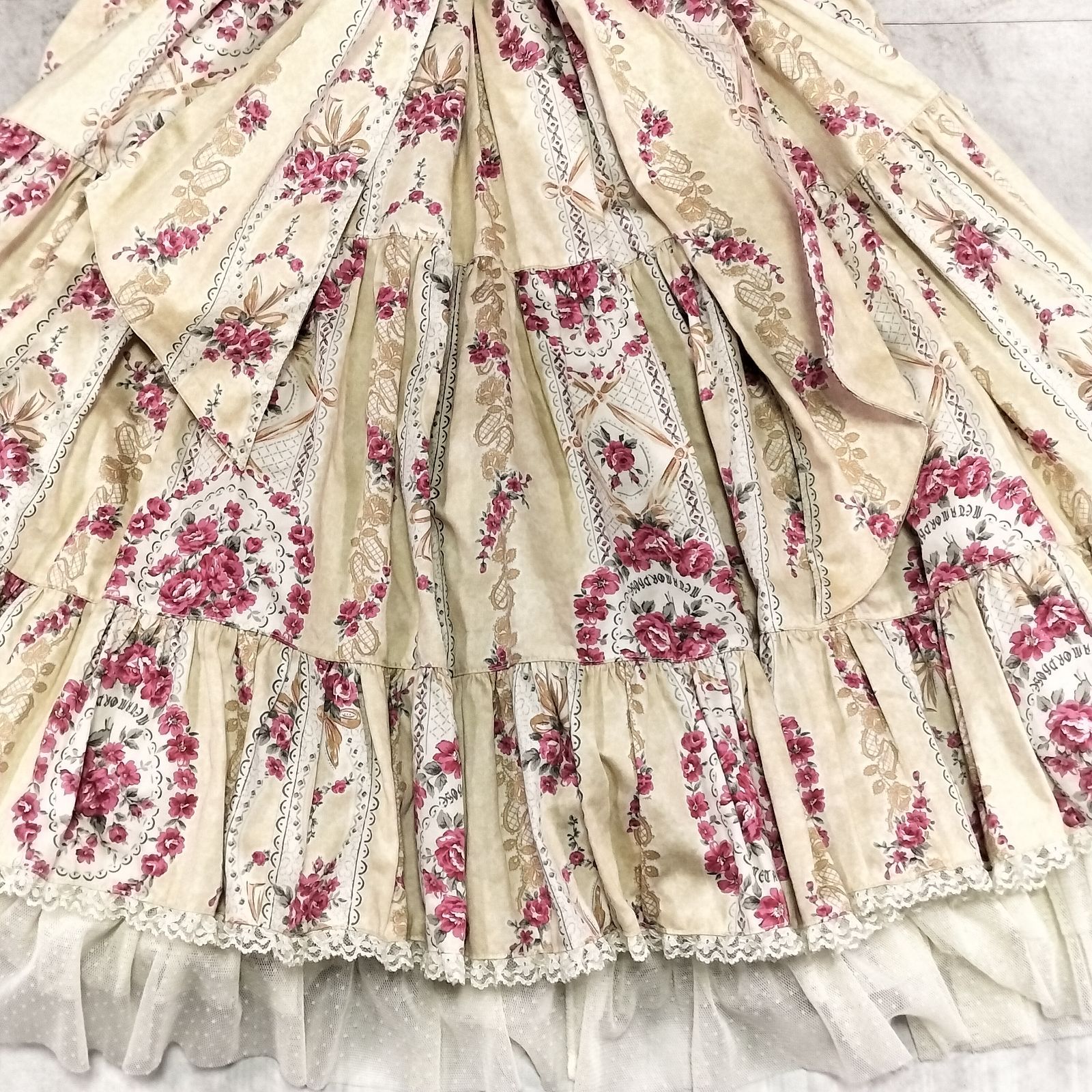 極美品】Metamorphose メタモルフォーゼ アンティーク ローズ ブーケ
