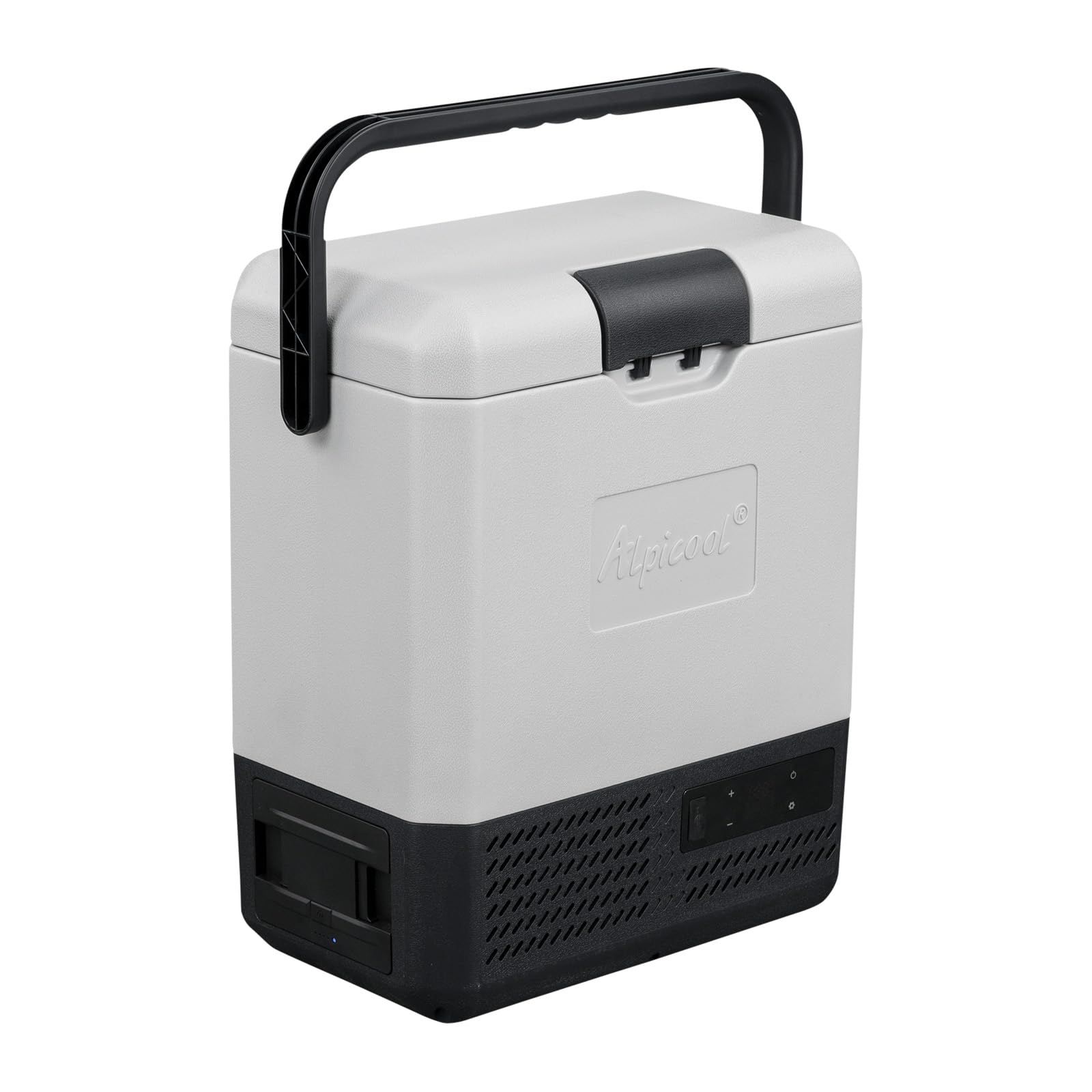 Alpicool ポータブル冷蔵庫 車載冷蔵庫 車載冷蔵冷凍庫 P8 8L 8リットル -20℃?20℃ コンプレッサー式 急速冷凍 AC100V DC12V/24V コンパクト 軽量 持ち運び便利 静音 45W 省エネ 車載家庭両用 アウトドア 車中泊 キャ