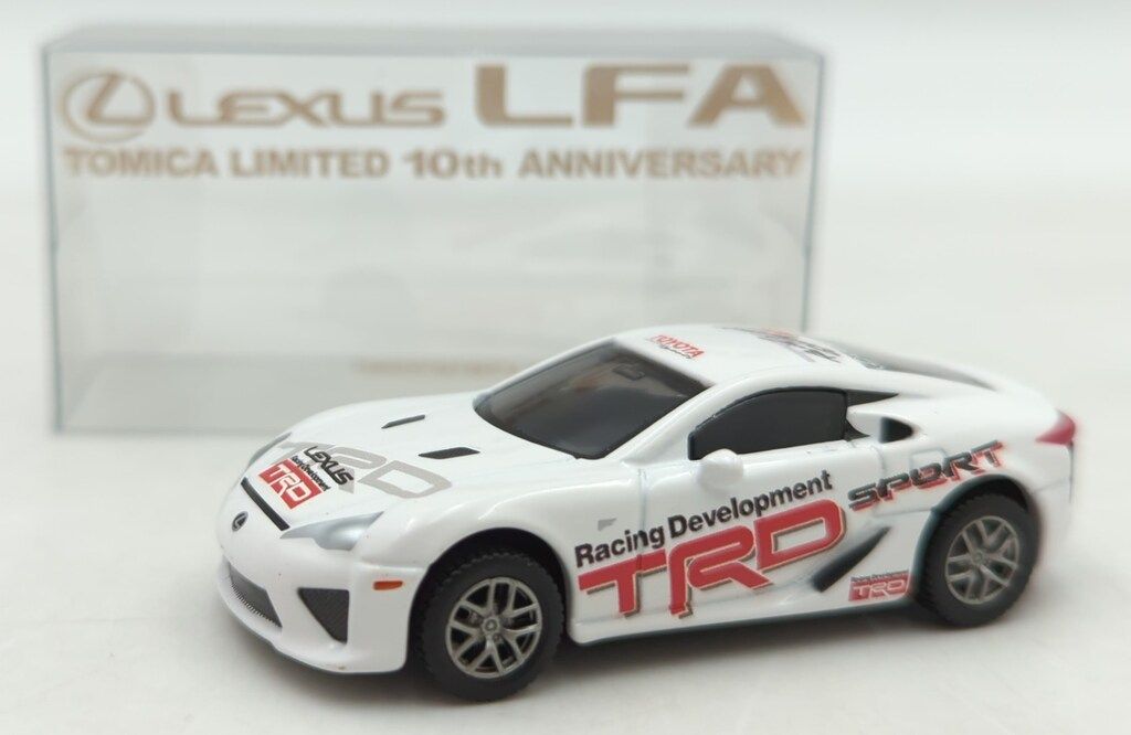 トミー トミカリミテッド10周年 LEXUS LFA ホワイト TRD