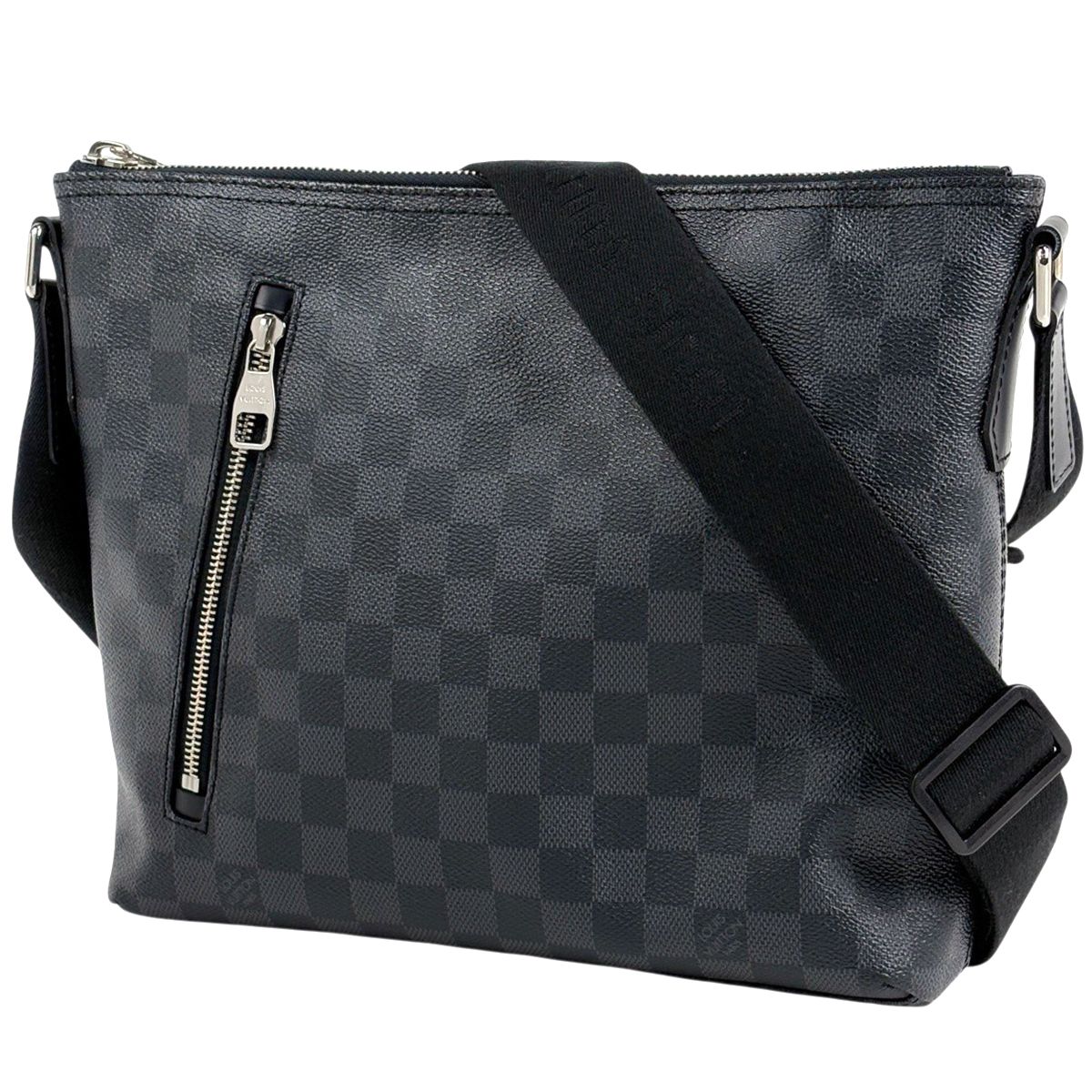 ルイ・ヴィトン Louis Vuitton ミックPM メッセンジャーバッグ ショルダーバッグ ダミエグラフィット ブラック N41211 メンズ 【中古】