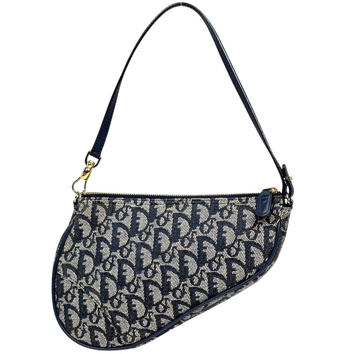 クリスチャンディオール Christian Dior トロッター柄 サドルバッグ