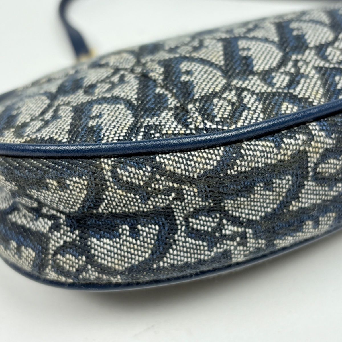 クリスチャンディオール Christian Dior トロッター柄 サドルバッグ