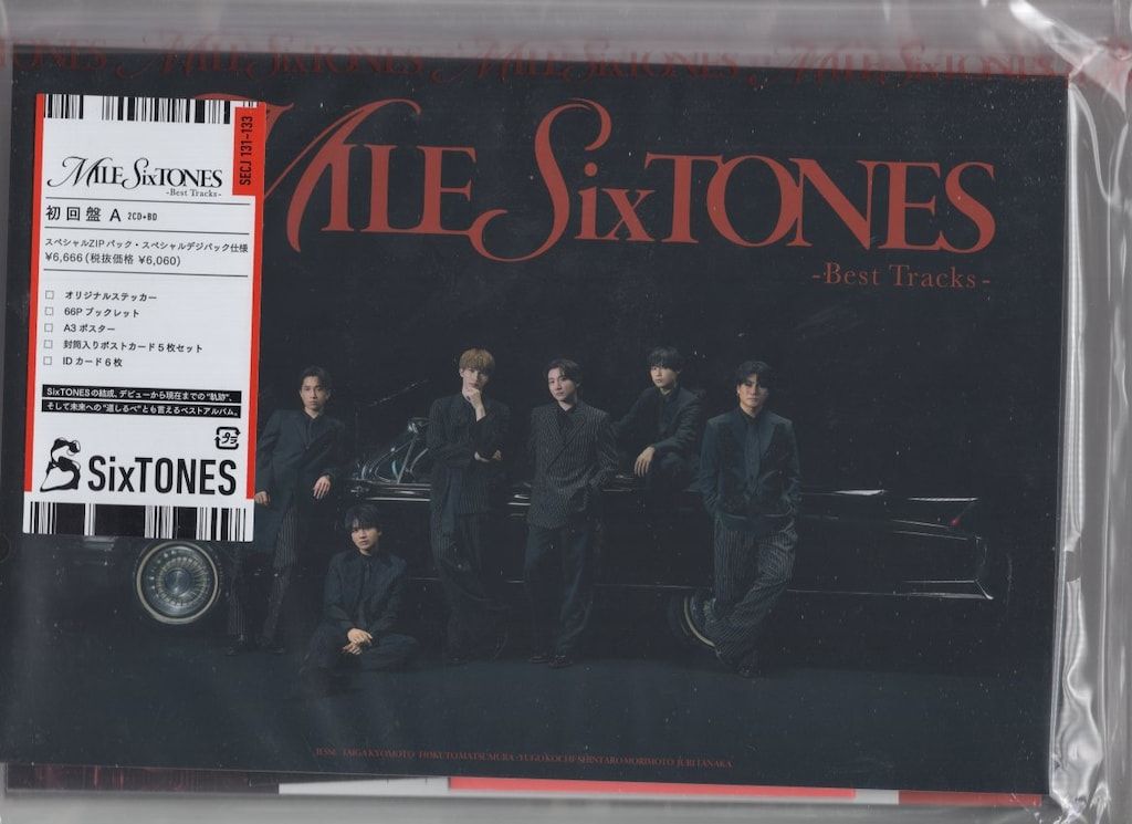 SixTONES Blu-ray付初回盤A エラー版)MILESixTONES-Best Tracks-