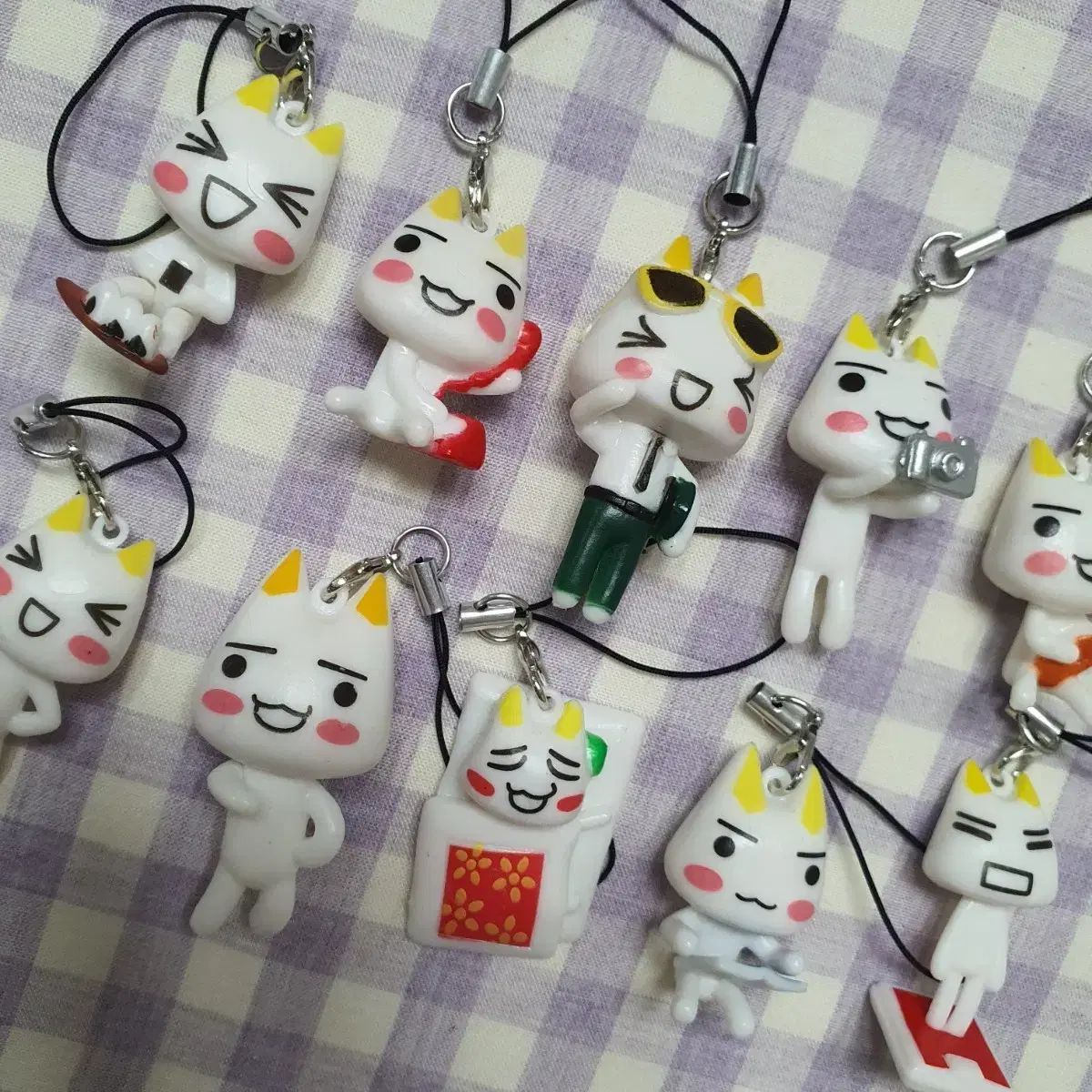 ゴー どこでもいっしょ キーホルダー フィギュア ストラップ 10種 まとめ