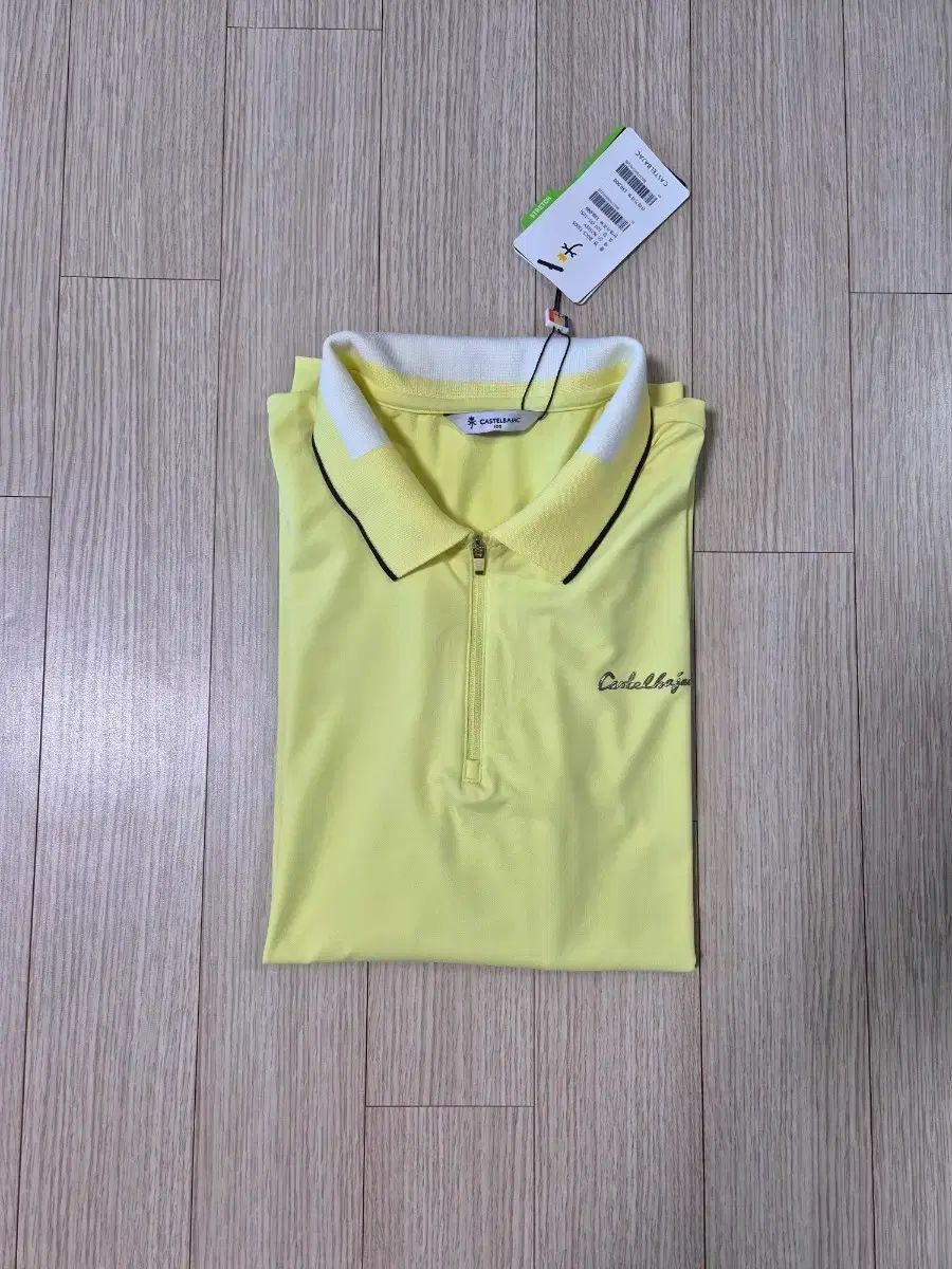 CASTELBAJAC カステルバジャック メンズ ゴルフ KARA（カラ） ハーフジップ Tシャツ 100