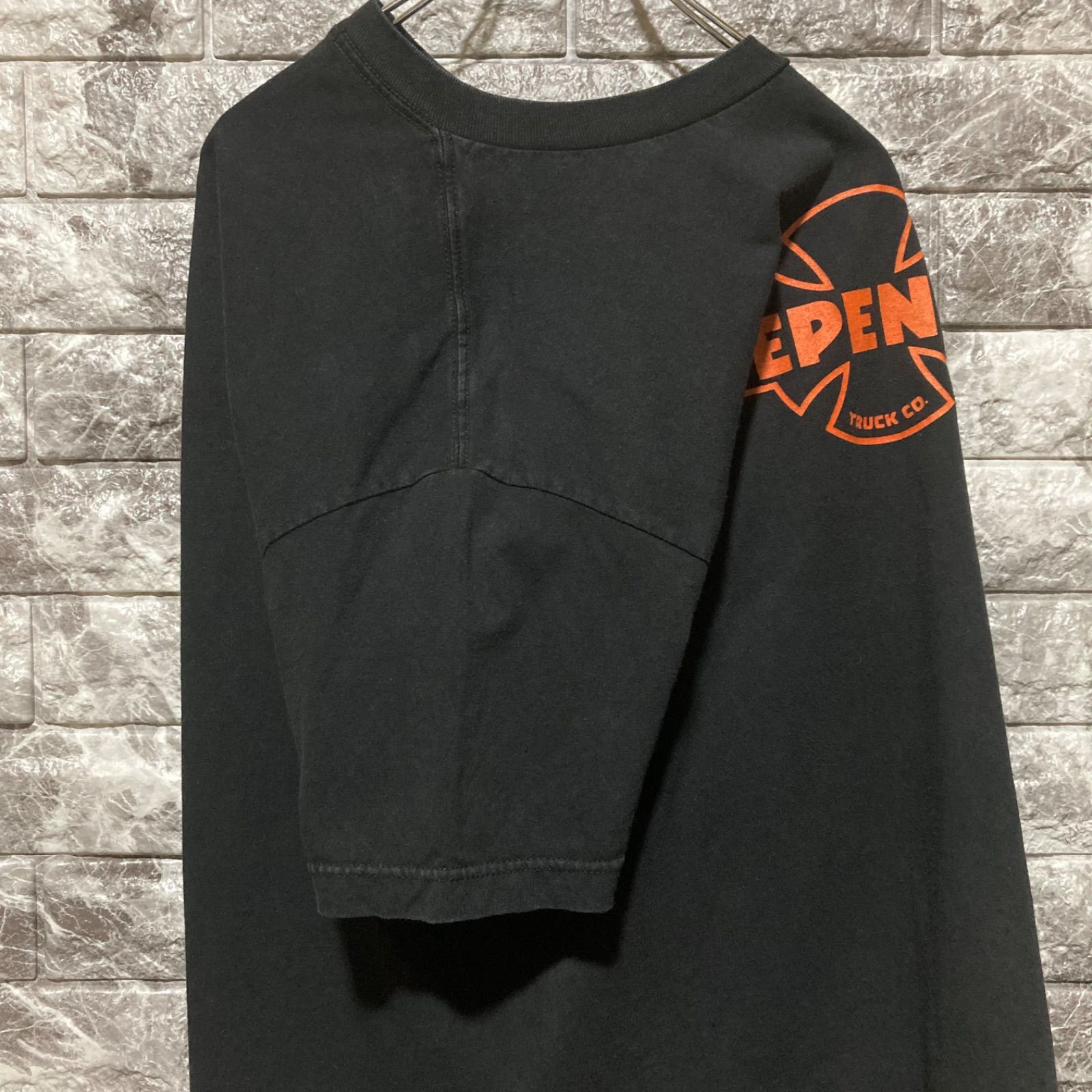 INDEPENDENT Tシャツ L インディペンデント アイアンクロス スケーター