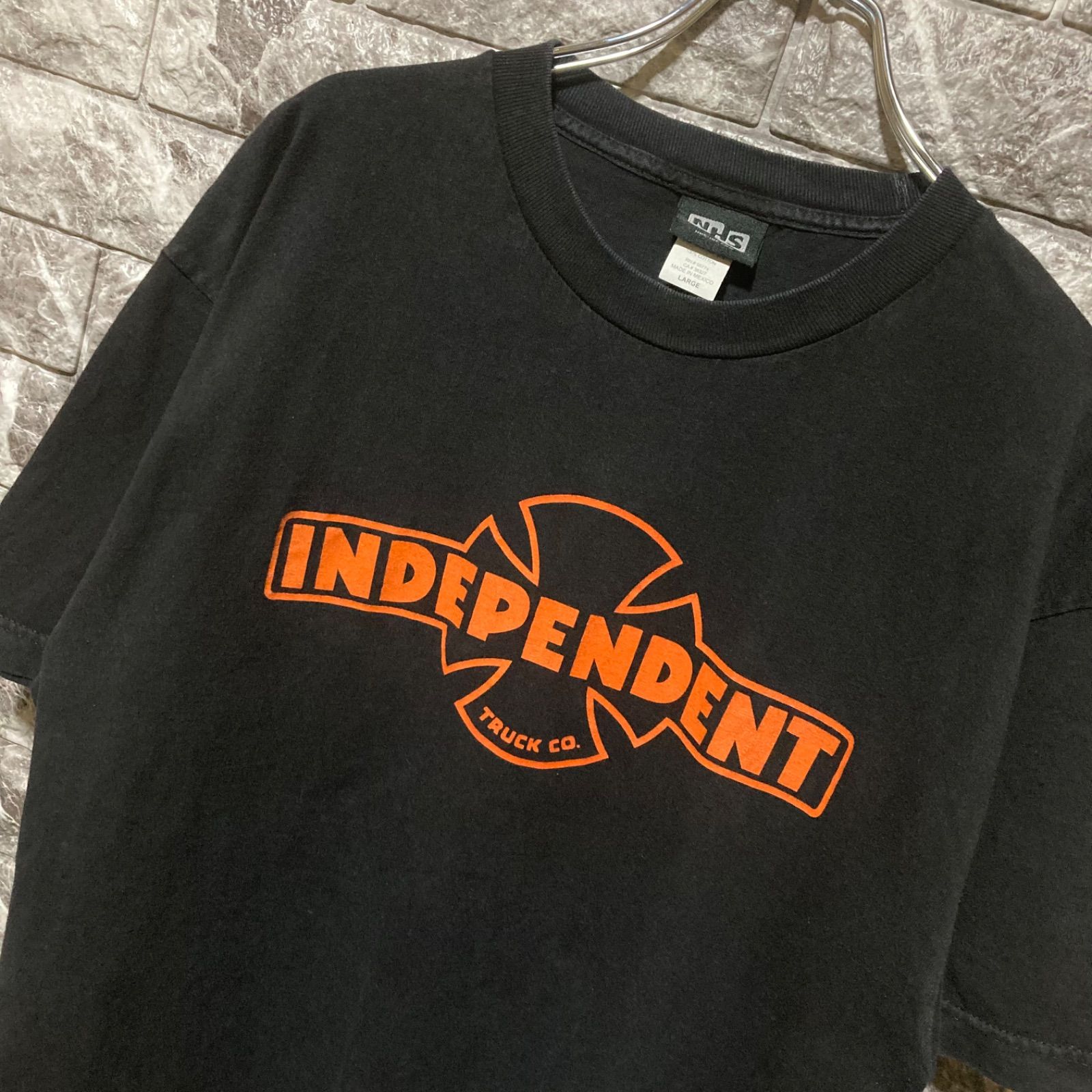 INDEPENDENT Tシャツ L インディペンデント アイアンクロス スケーター