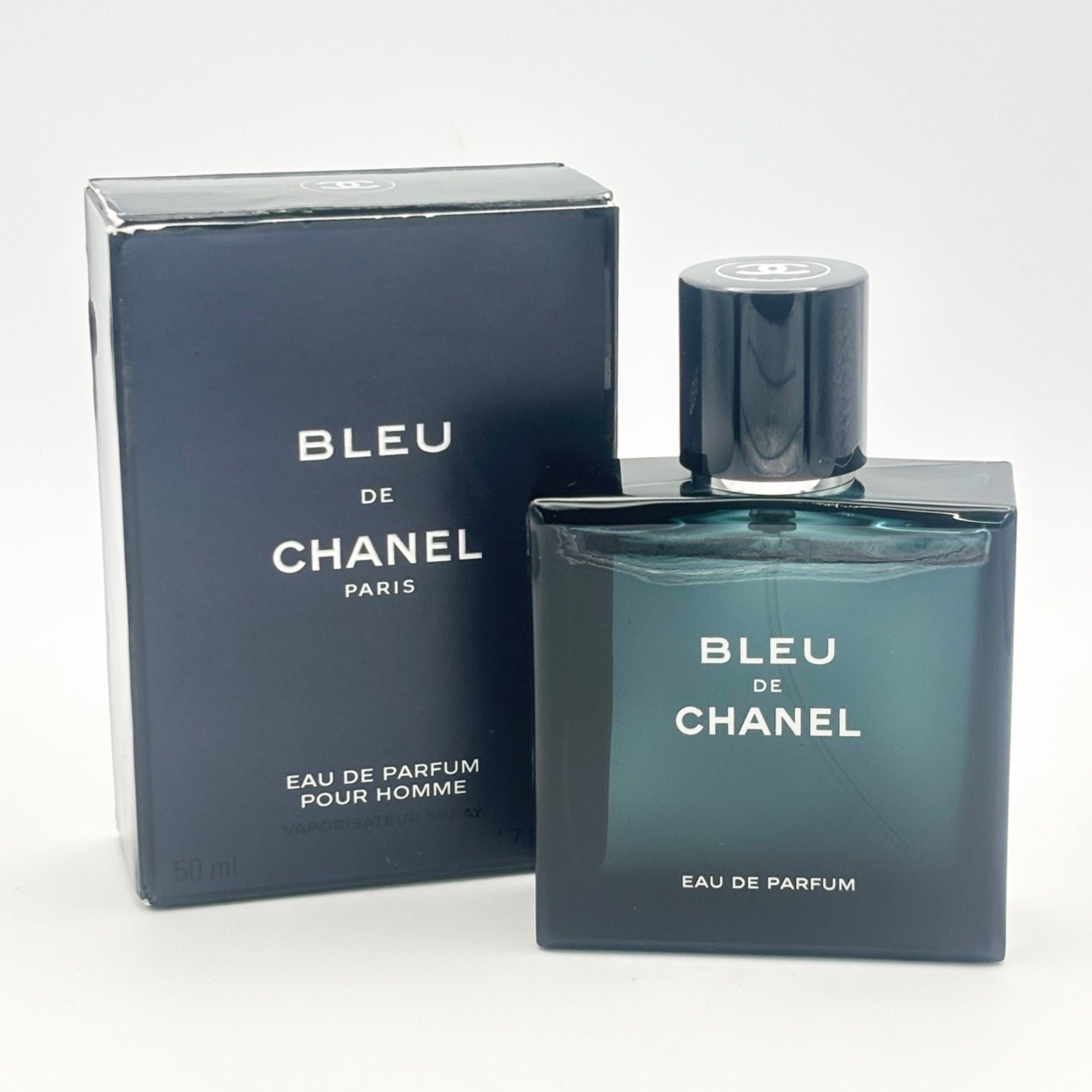 【ほぼ満量】BLEU DE CHANEL Eau de Parfum POUR HOMME 50㎖ Vaporisateur Spray