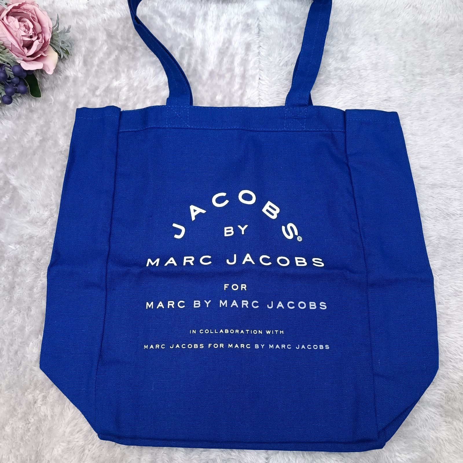 MARC JACOBS 》 ☆美品☆ マークジェイコブス トートバッグ ブルー 