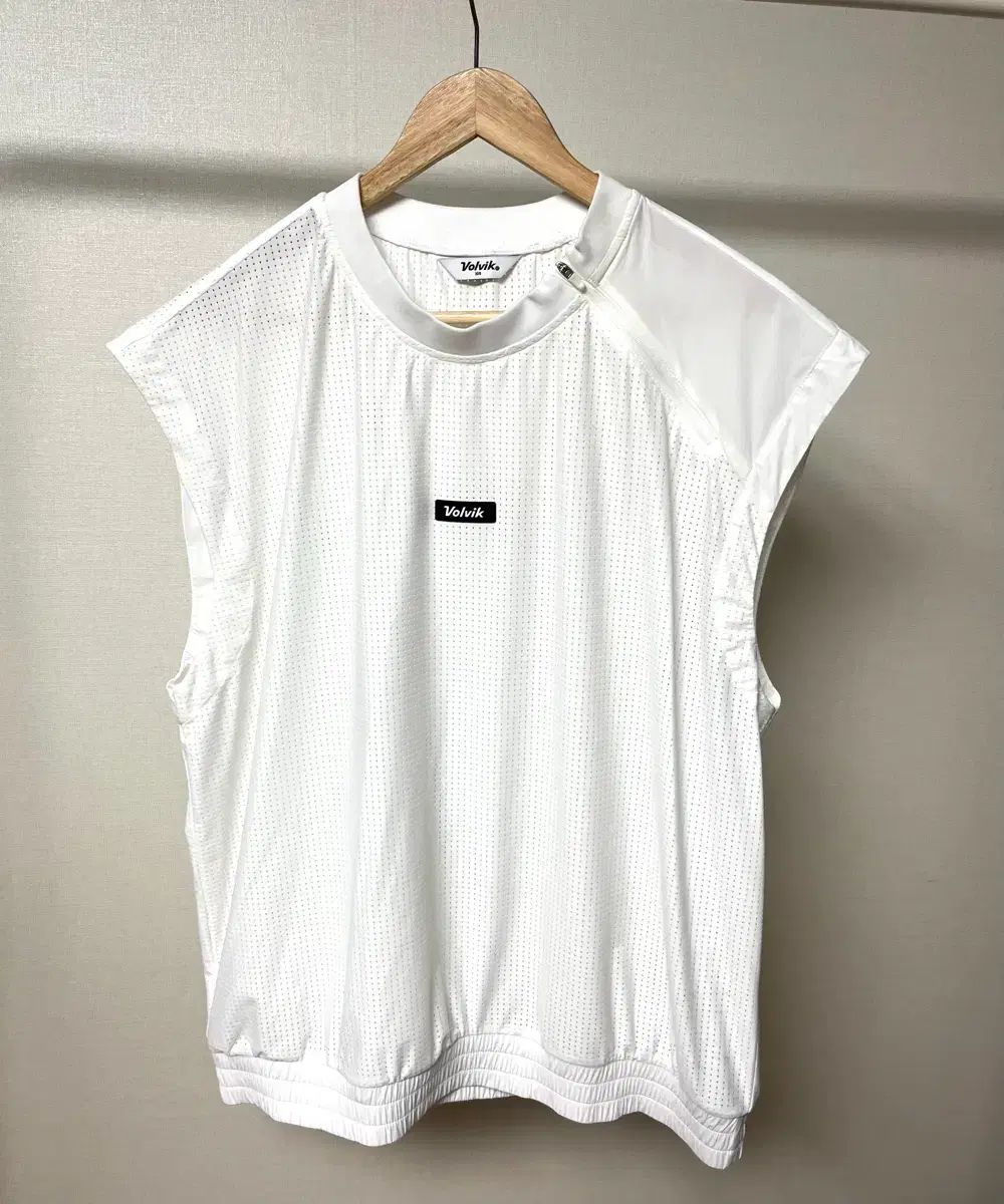 ボルビック ゴルフ 白 メッシュ ノースリーブ Tシャツ 夏 メンズ 105 a-2