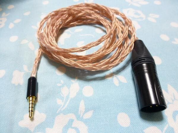 nn様専用：3.5mm4極 - XLR4ピン 200cm