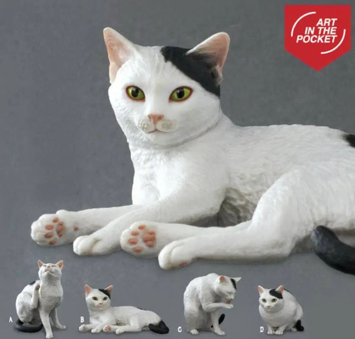 守口 猫 1 焦げた 4 種 フルセット