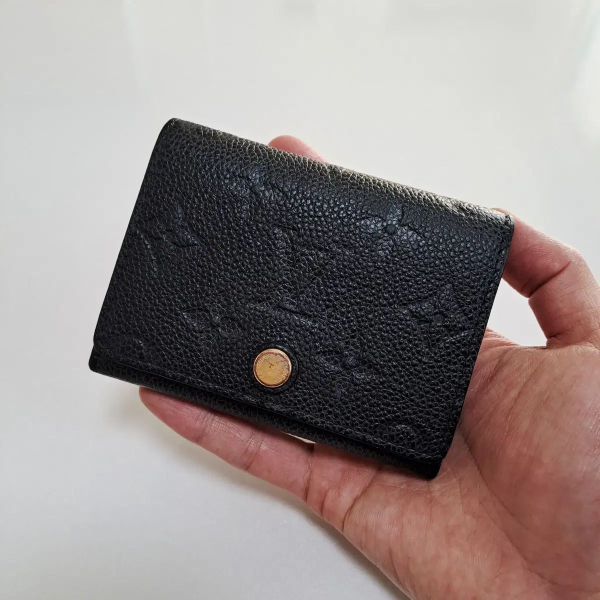 100%/正規品 Louis Vuitton ルイヴィトン ビーズ カードウォレット ブラック